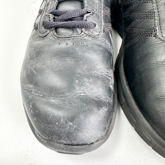 Skechers Work Shoes Womens Size US 9 Black Memory Foam Slip Resistant Light - Picture 4 of 13